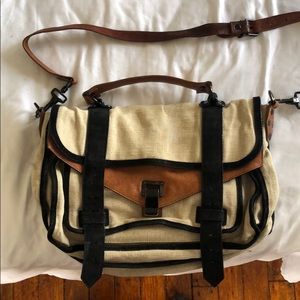 Proenza Schouler medium Linen PS1 satchel bag